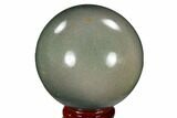 Polished Polychrome Jasper Sphere - Madagascar #118124-1